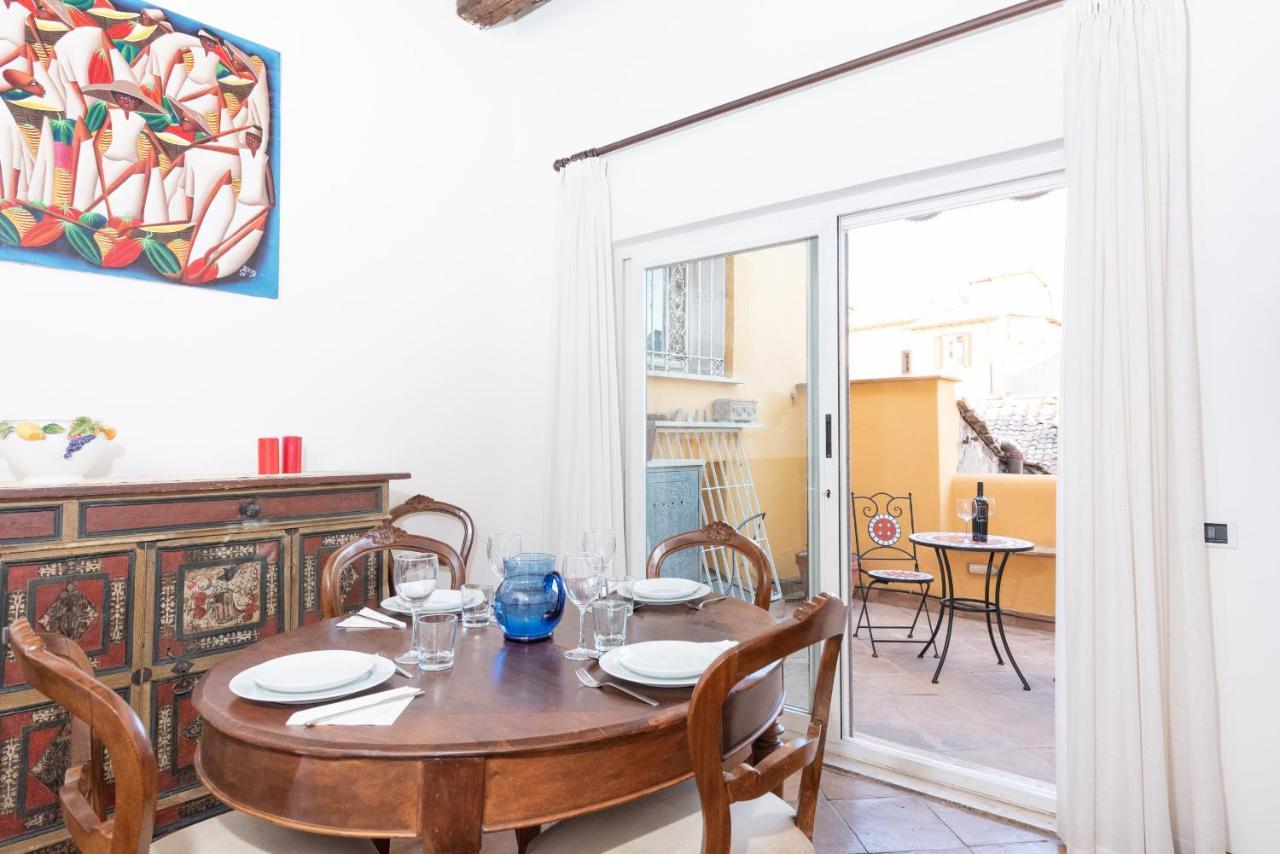 Stunning Campo De Fiori Apartment With Terrace ローマ エクステリア 写真